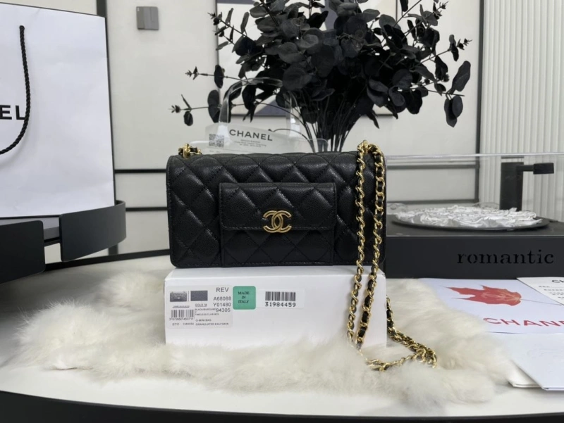 Ch**el satchel bags 4017-0512