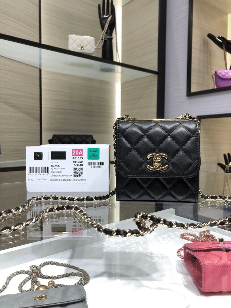 Ch**el satchel bags 4017-0684