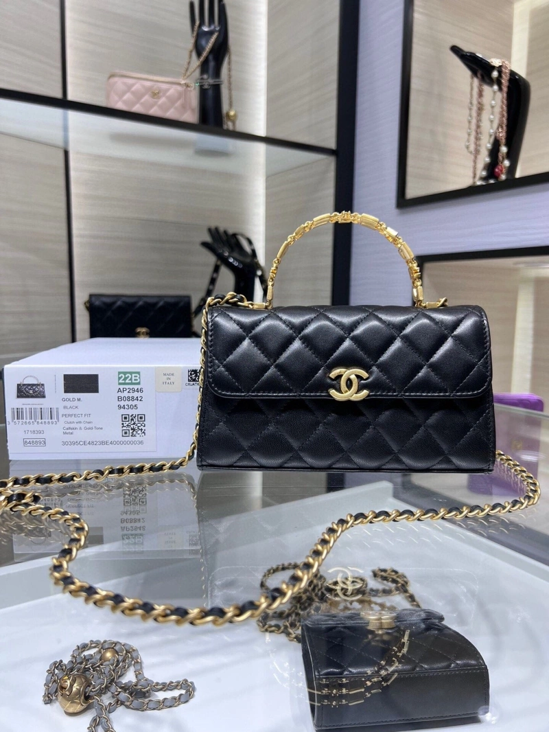 Ch**el top handle bags 4017-0695