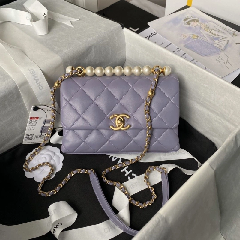 Ch**el satchel bags 4017-0847