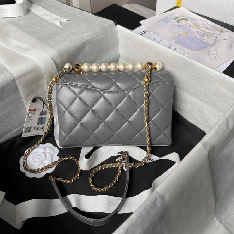 Ch**el satchel bags 4017-0848