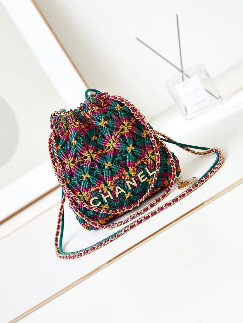 Ch**el bucket bags 4017-0907