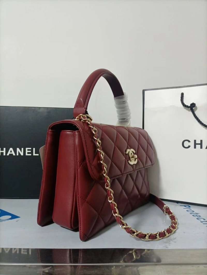 Ch**el top handle bags 4017-1593