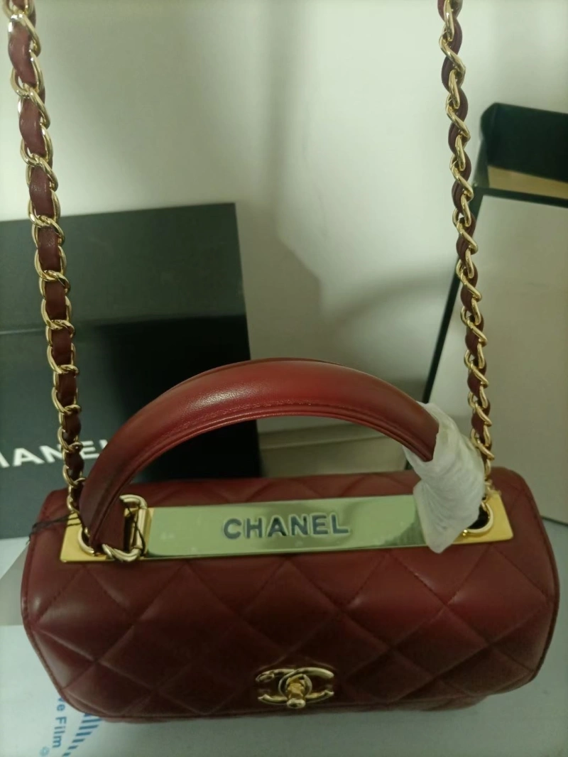 Ch**el top handle bags 4017-1593
