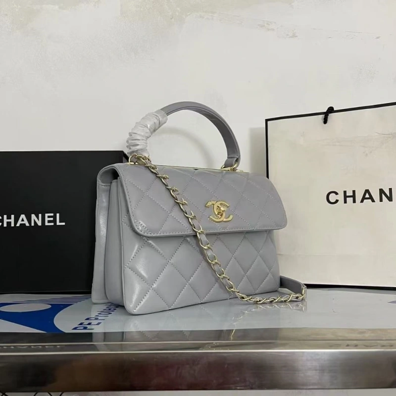 Ch**el top handle bags 4017-1597