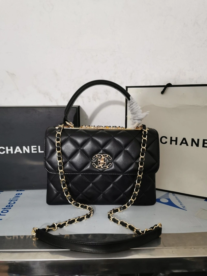 Ch**el top handle bags 4017-1607