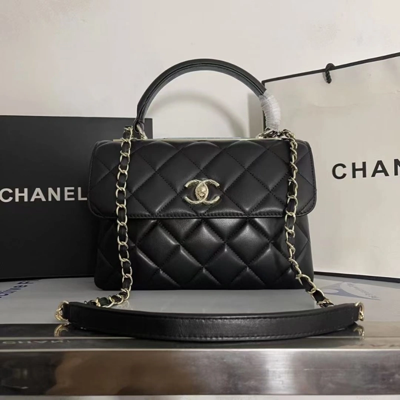 Ch**el top handle bags 4017-1614