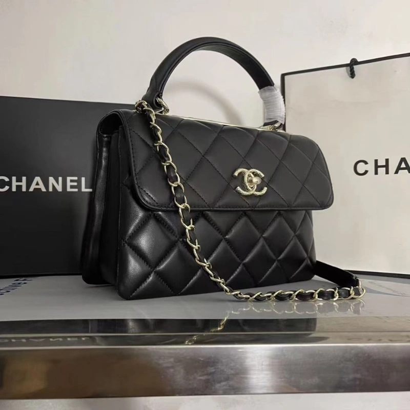Ch**el top handle bags 4017-1614