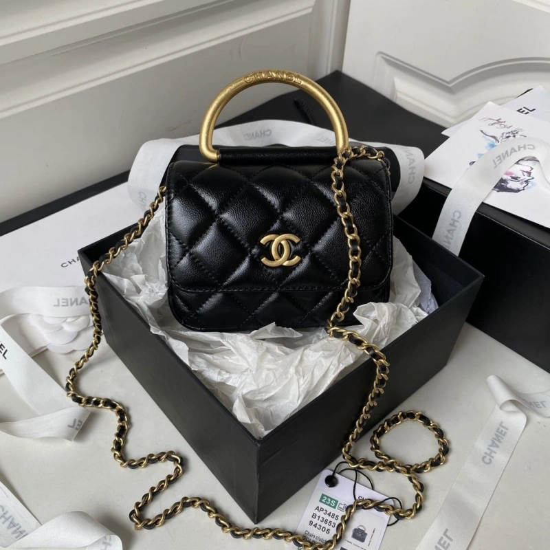 Ch**el top handle bags 4017-1768