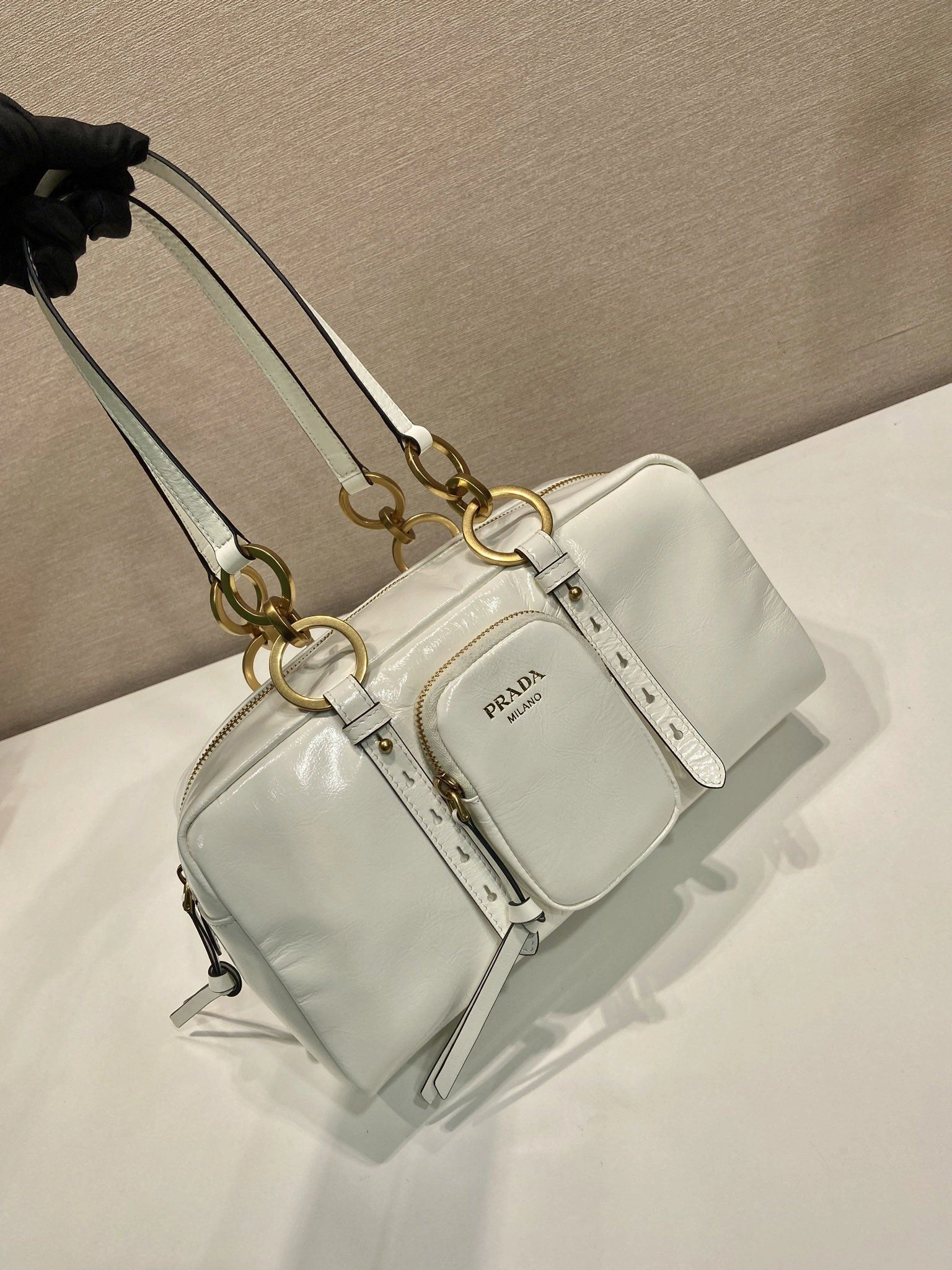 Pra*a top handle bags 4099a-0056