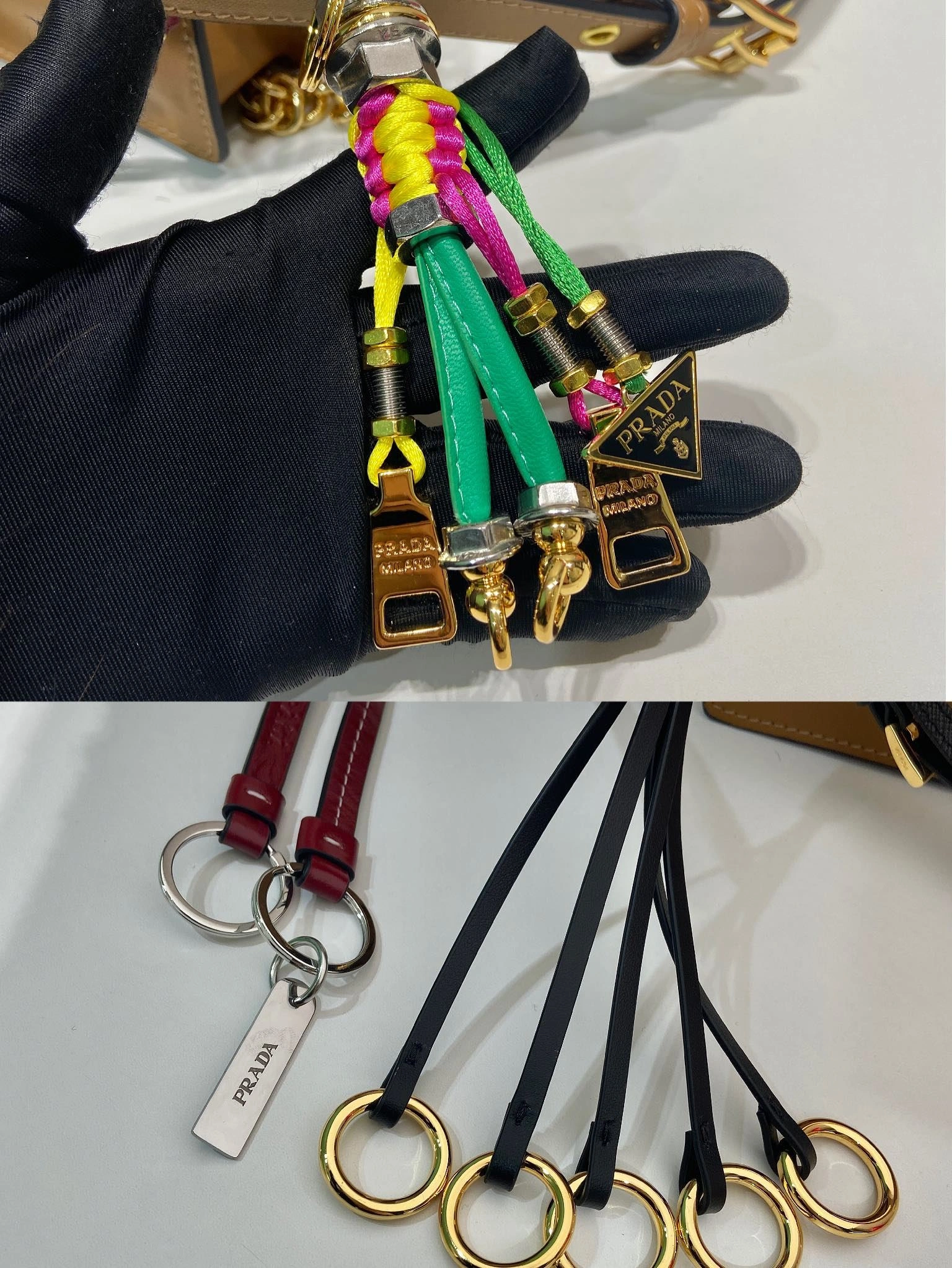 Pra*a top handle bags 4099a-0090