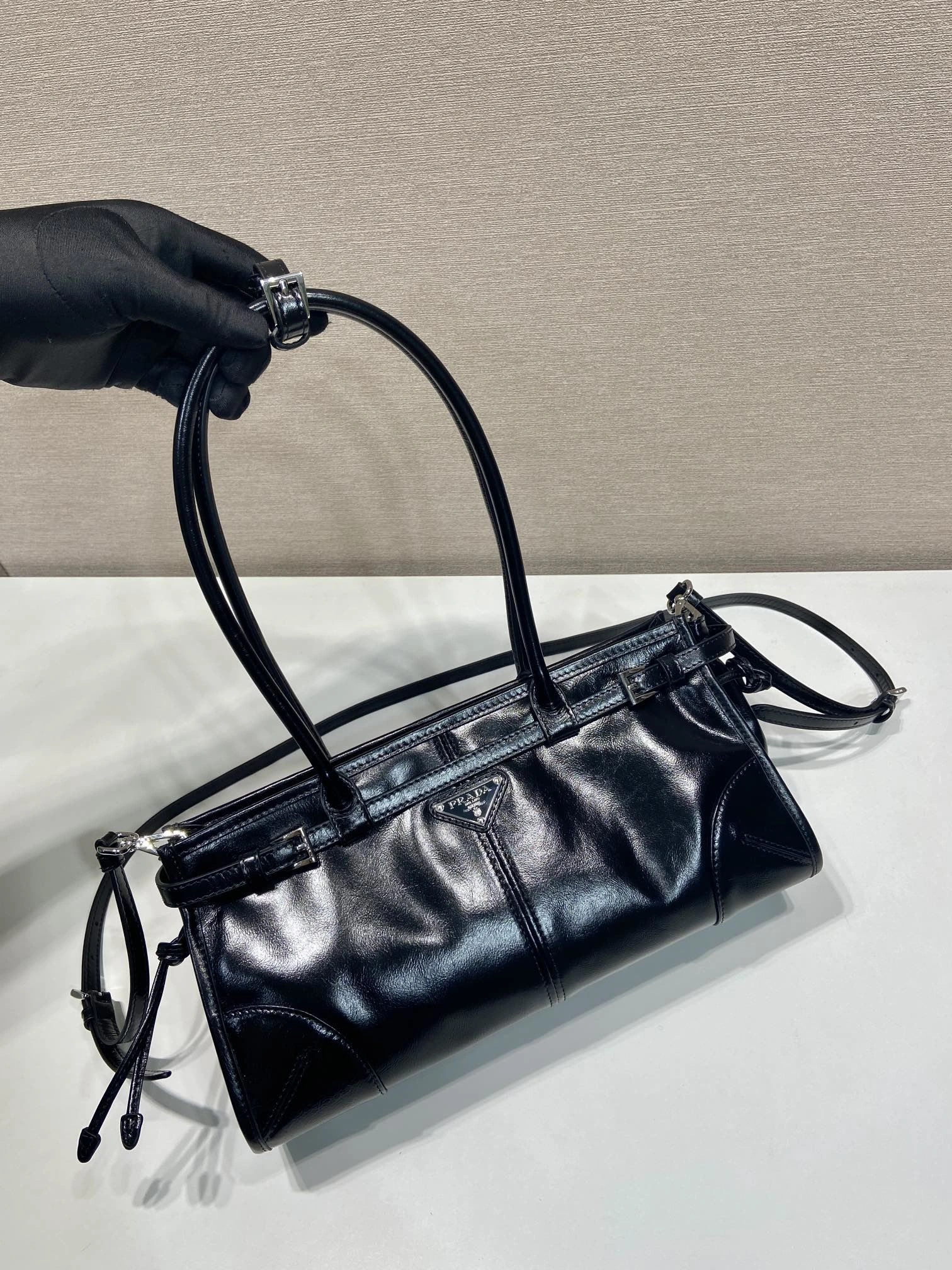 Pra*a top handle bags 4099a-0124