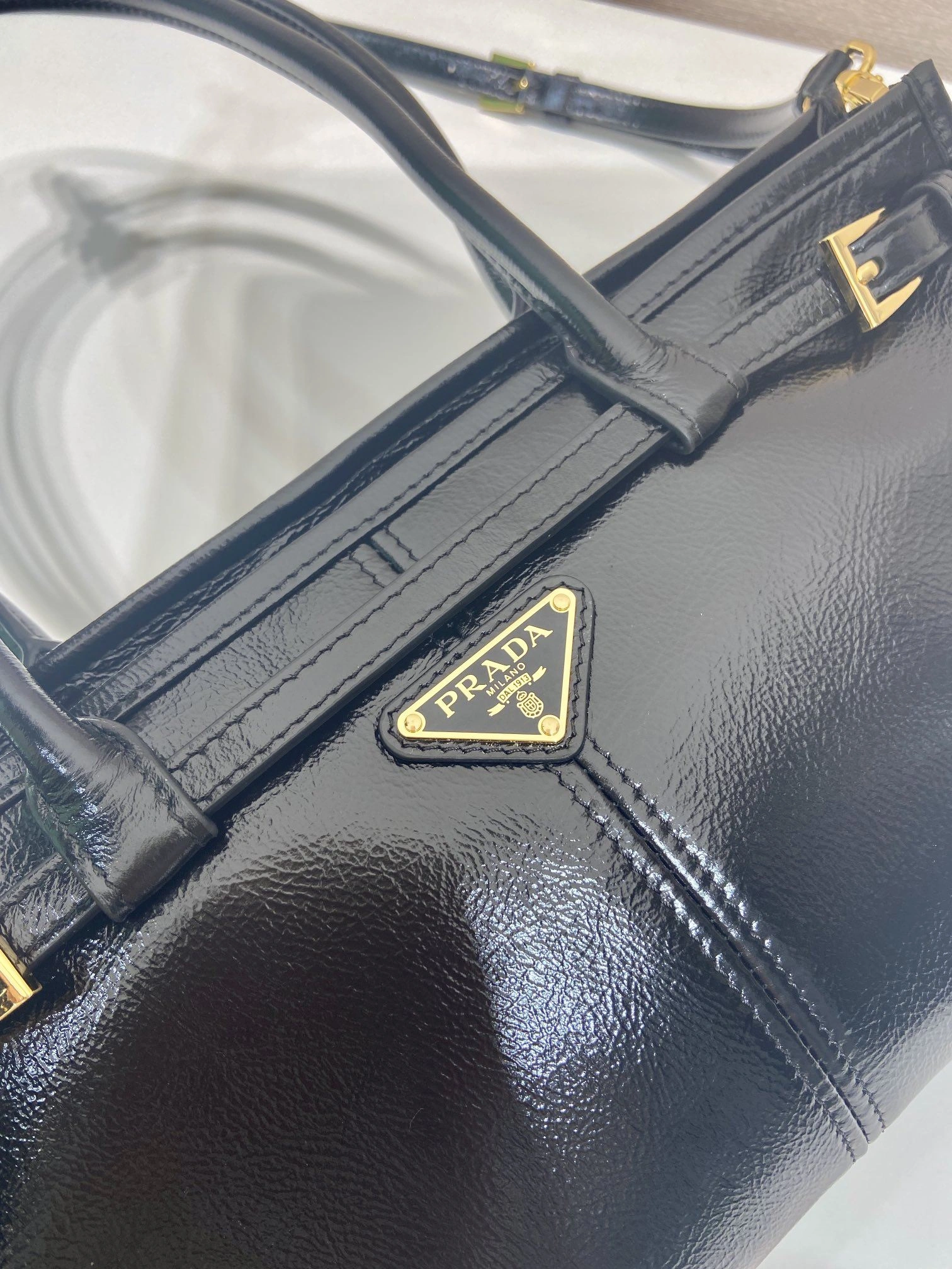 Pra*a top handle bags 4099a-0154