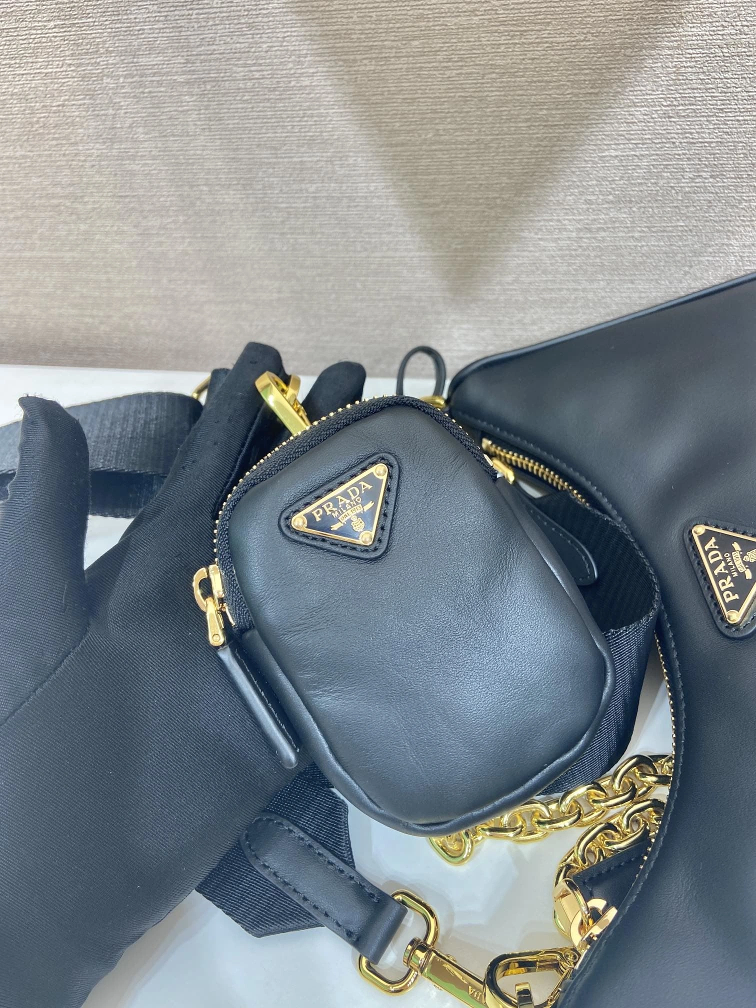 Pra*a satchel bags 4099a-0300