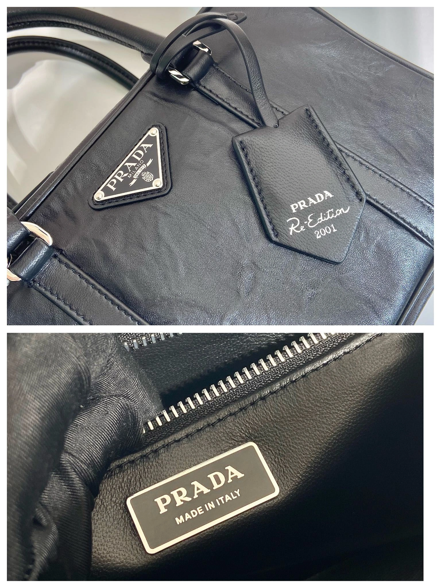 Pra*a top handle bags 4099a-0543