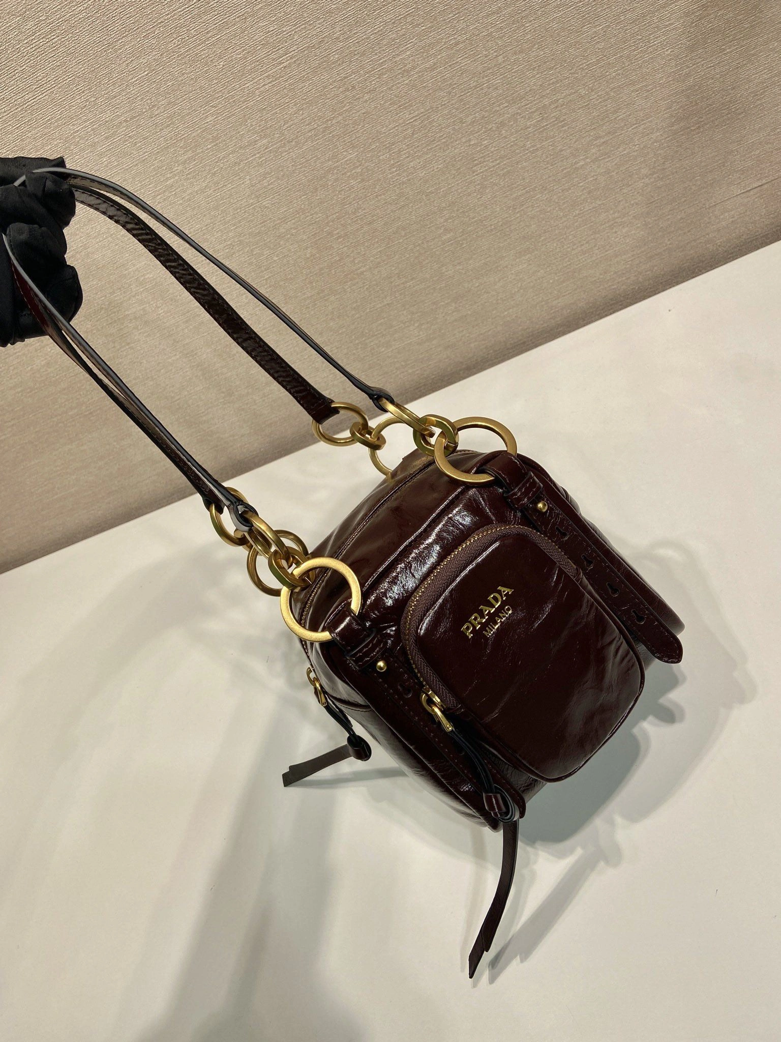 Pra*a top handle bags 4099a-0633