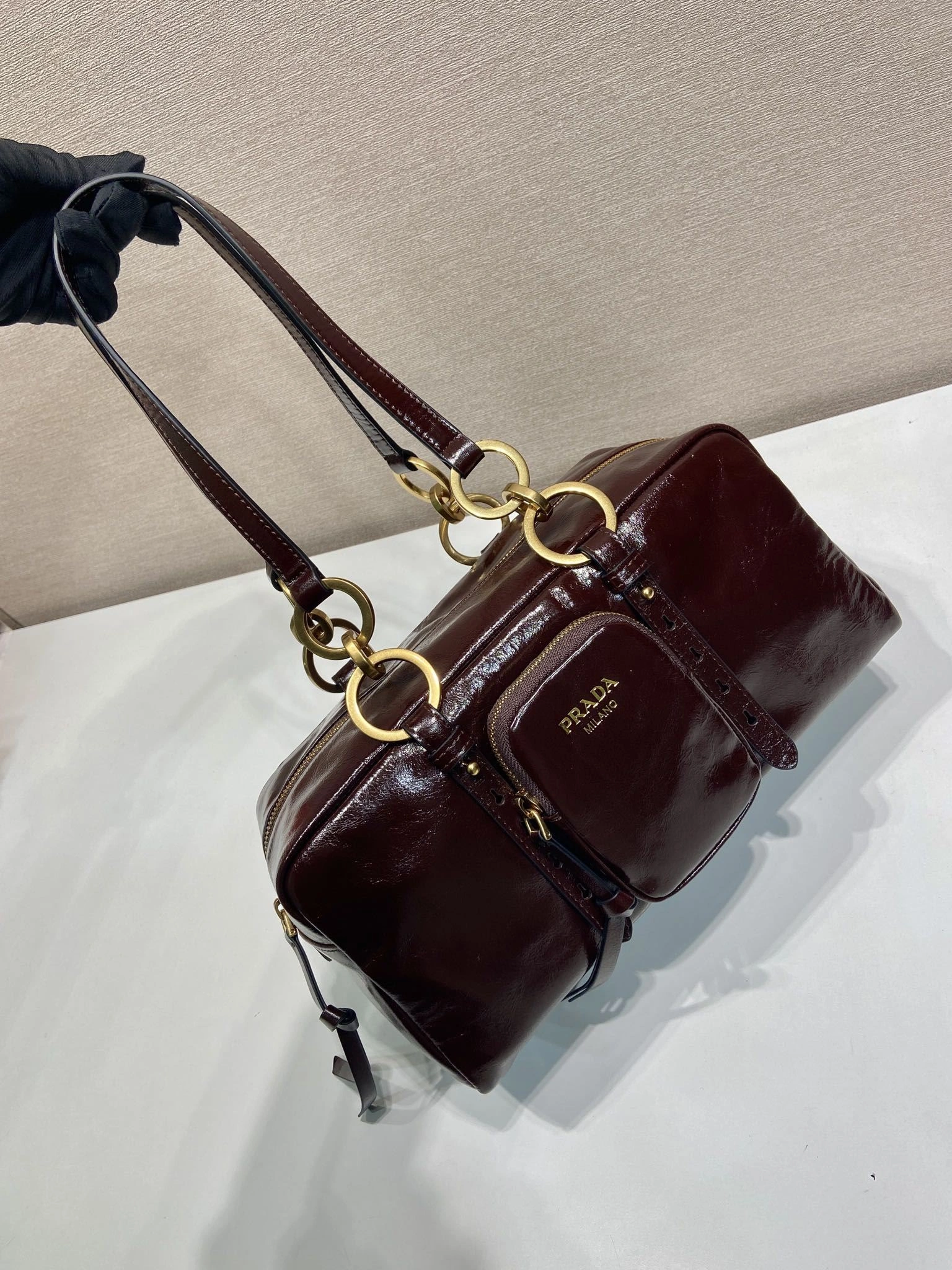 Pra*a top handle bags 4099a-0634