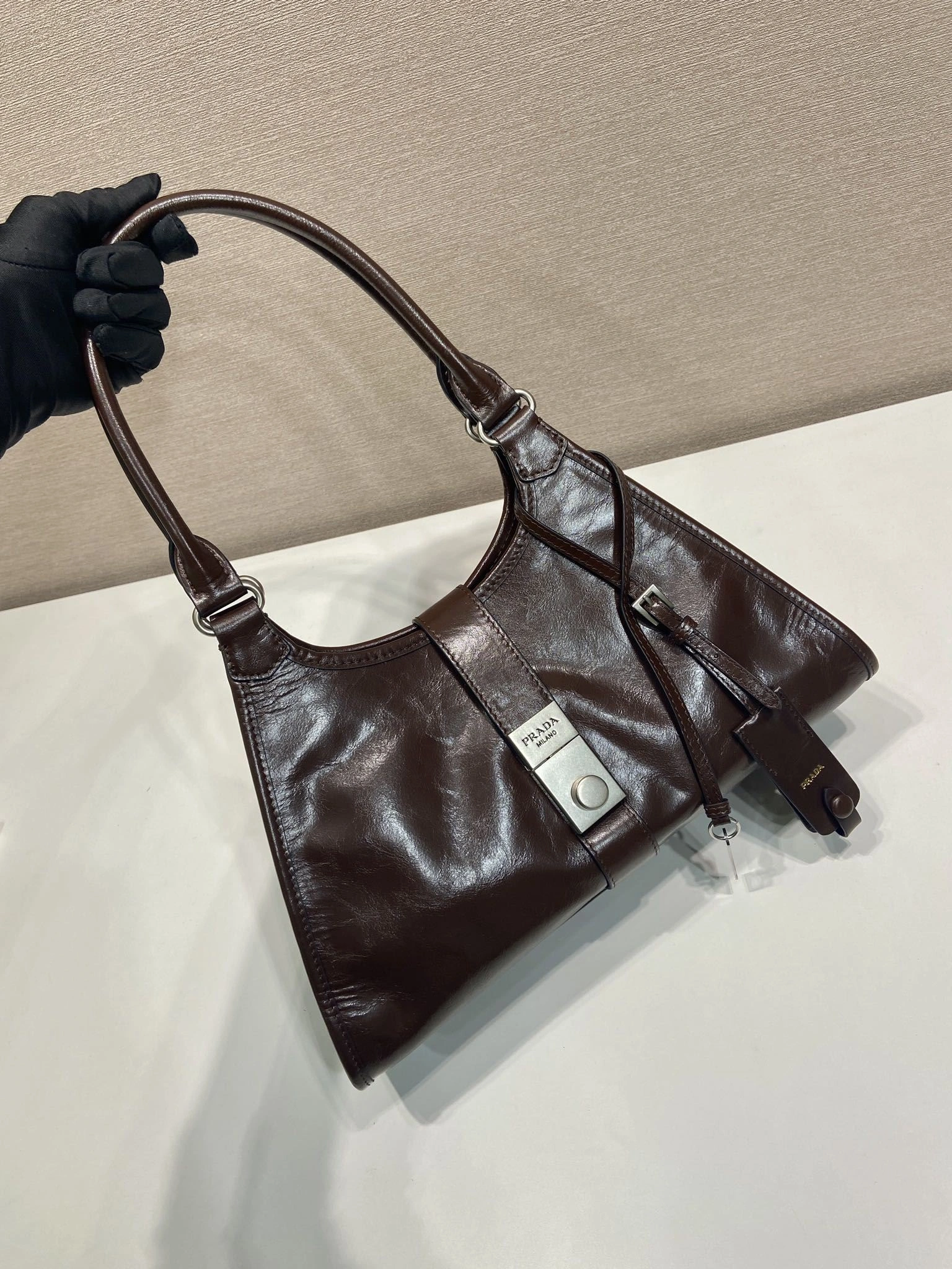 Pra*a top handle bags 4099a-0666