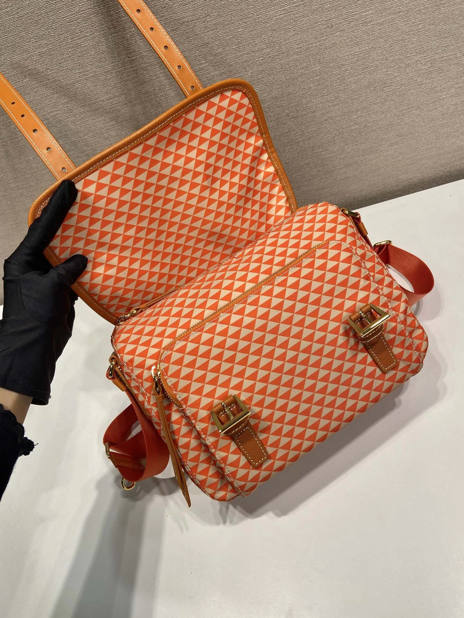 Pra*a satchel bags 4099a-0693