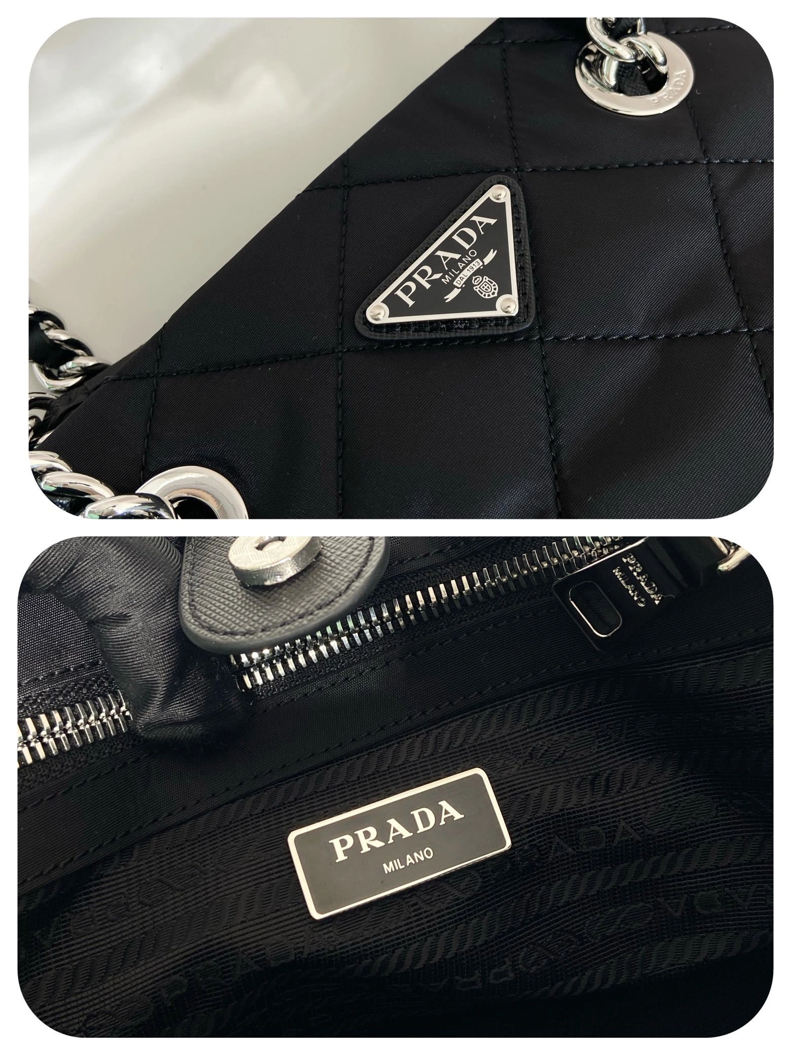Pra*a top handle bags 4099a-0726