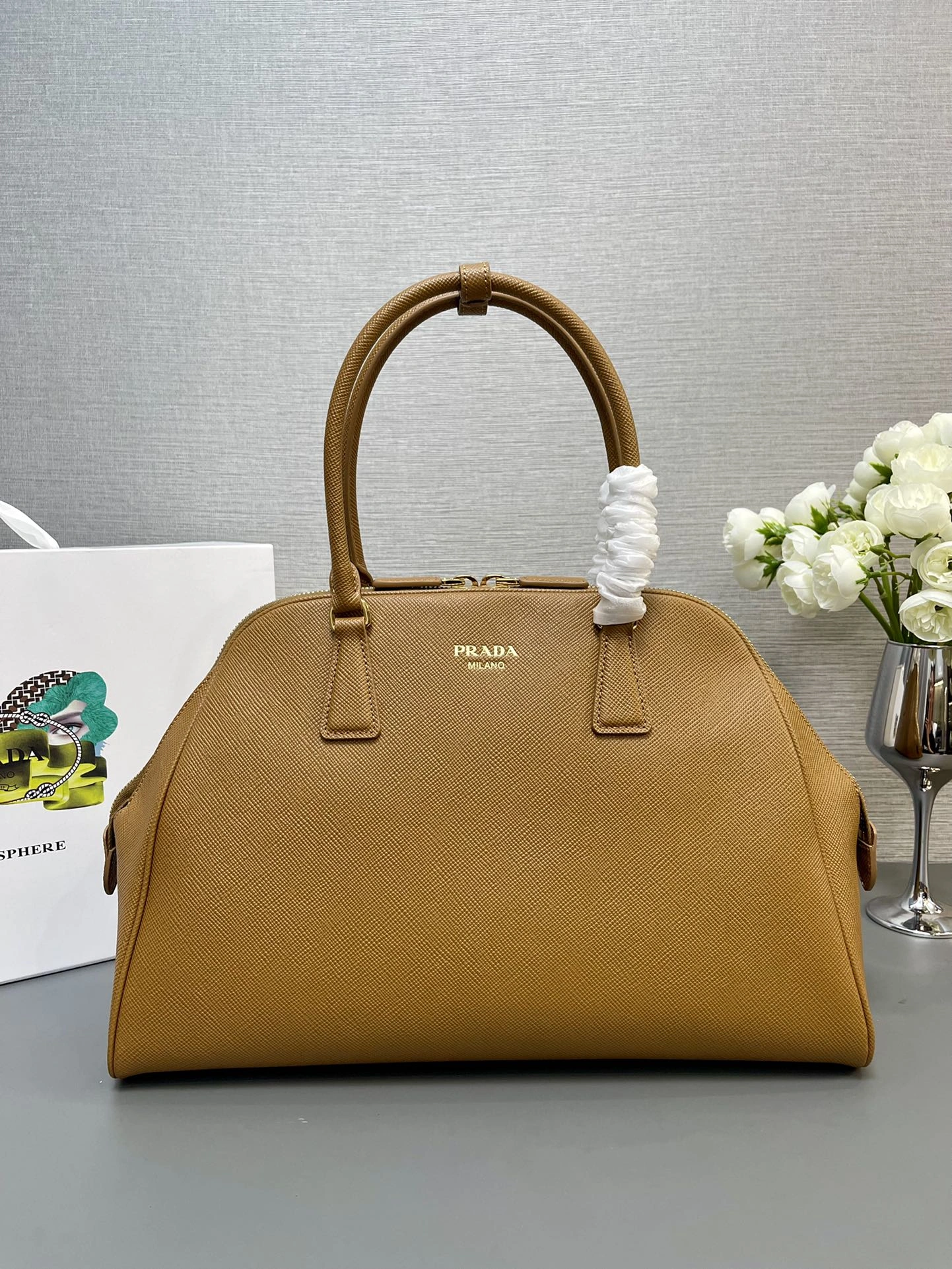 Pra*a top handle bags 4135d-0011