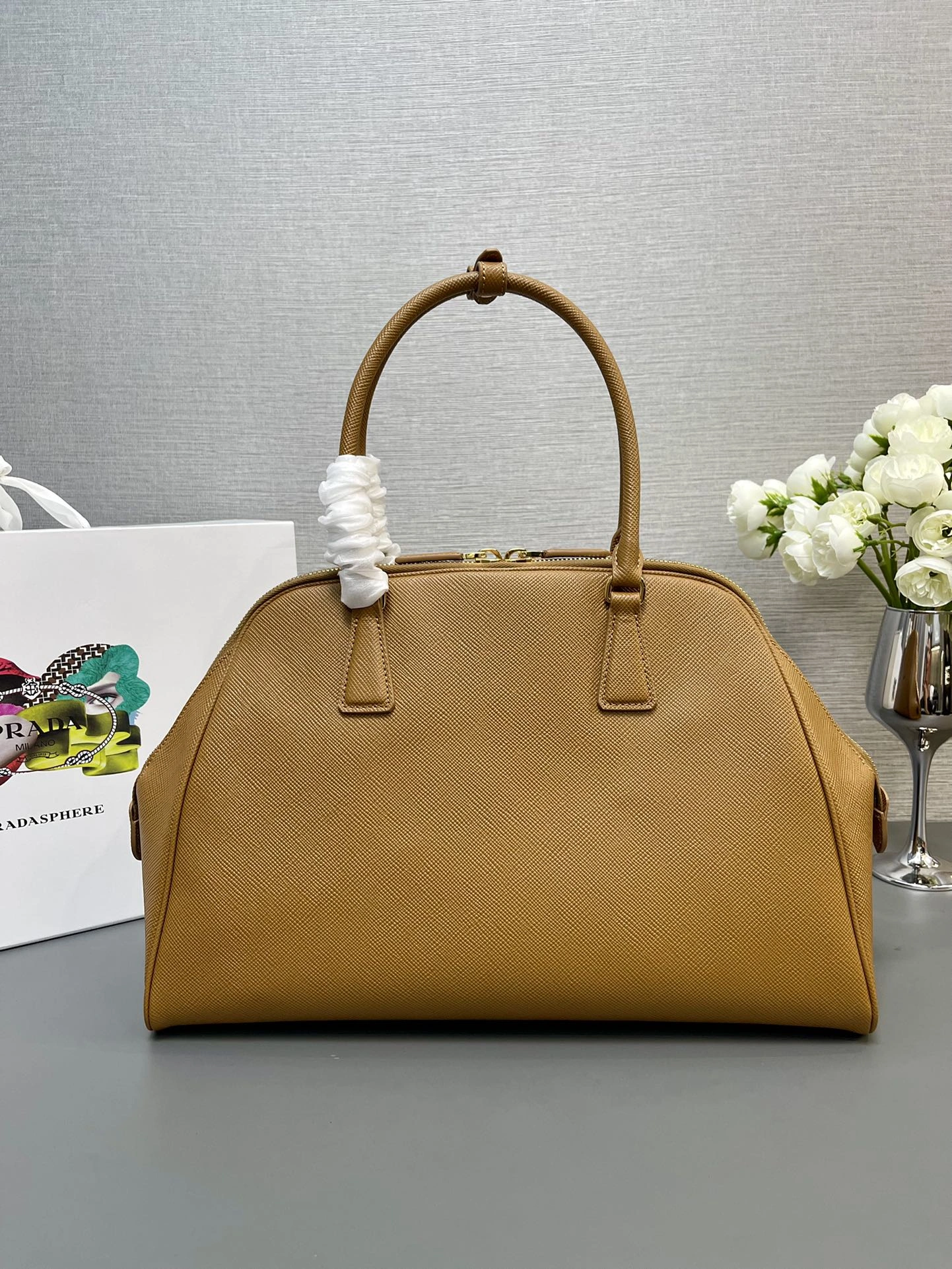 Pra*a top handle bags 4135d-0011