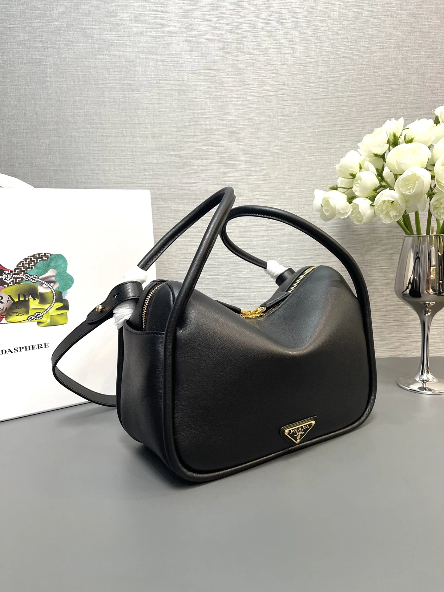 Pra*a top handle bags 4135d-0048
