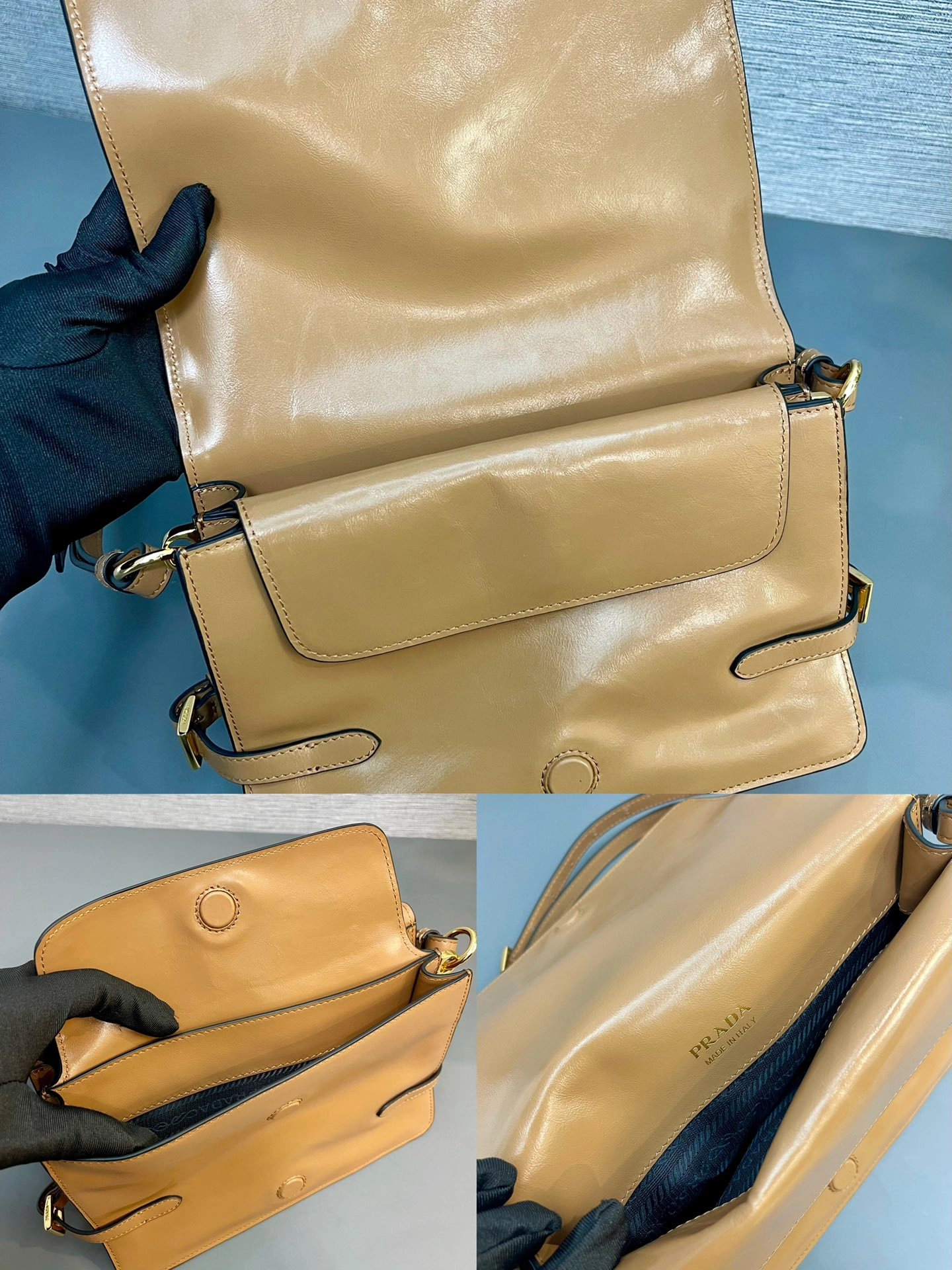 Pra*a top handle bags 4135d-0077