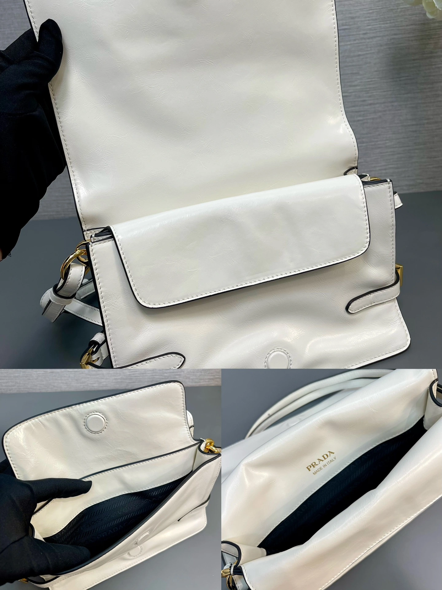 Pra*a top handle bags 4135d-0078