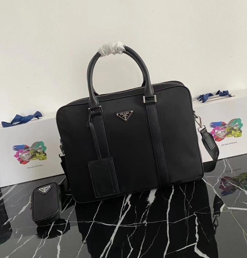 mens Pra*a briefcases 4213-0475