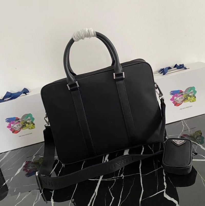 mens Pra*a briefcases 4213-0475