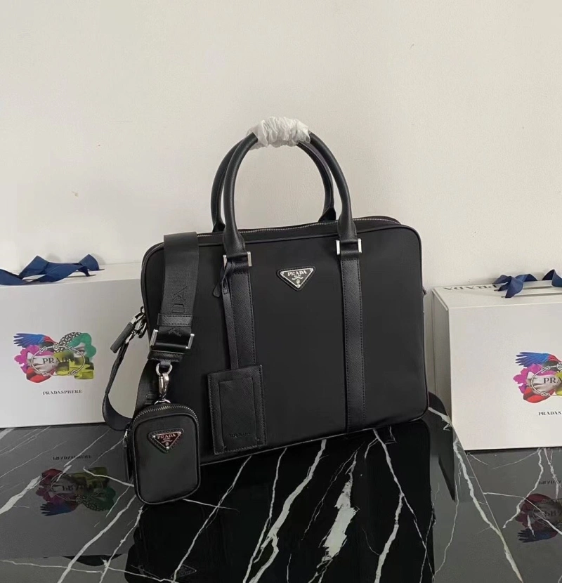 mens Pra*a briefcases 4213-0475