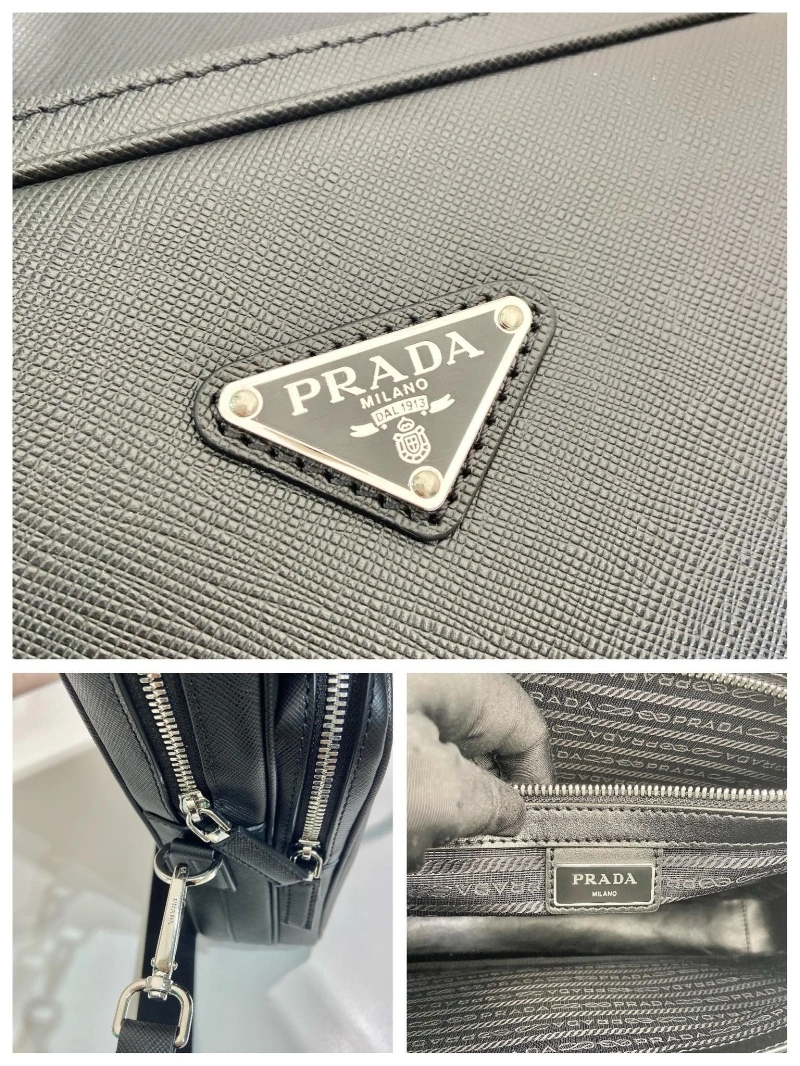 mens Pra*a briefcases 4213-0496