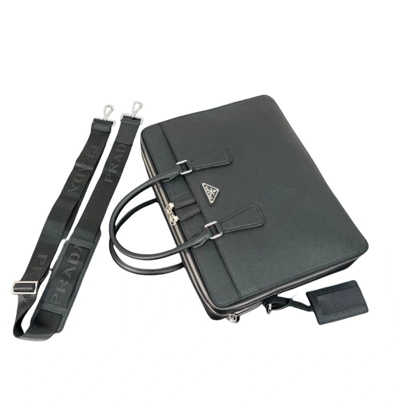 mens Pra*a briefcases 4213a-0129