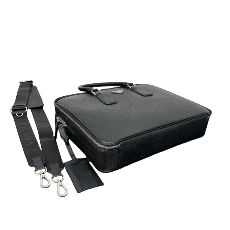 mens Pra*a briefcases 4213a-0130