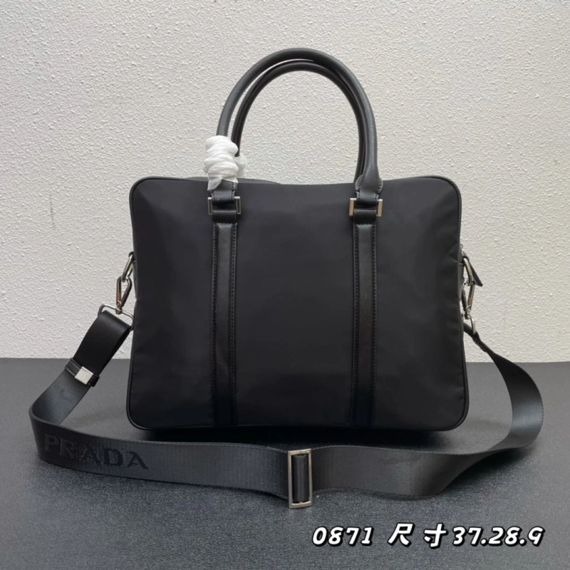 mens Pra*a briefcases 4224-1587