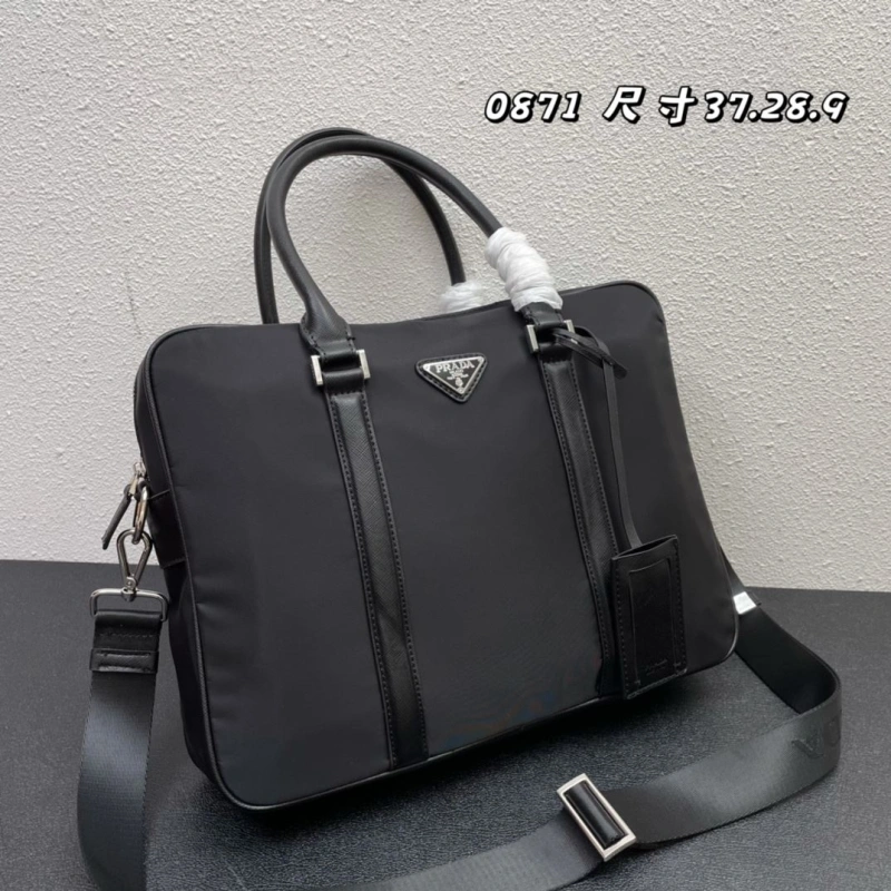 mens Pra*a briefcases 4224-1587