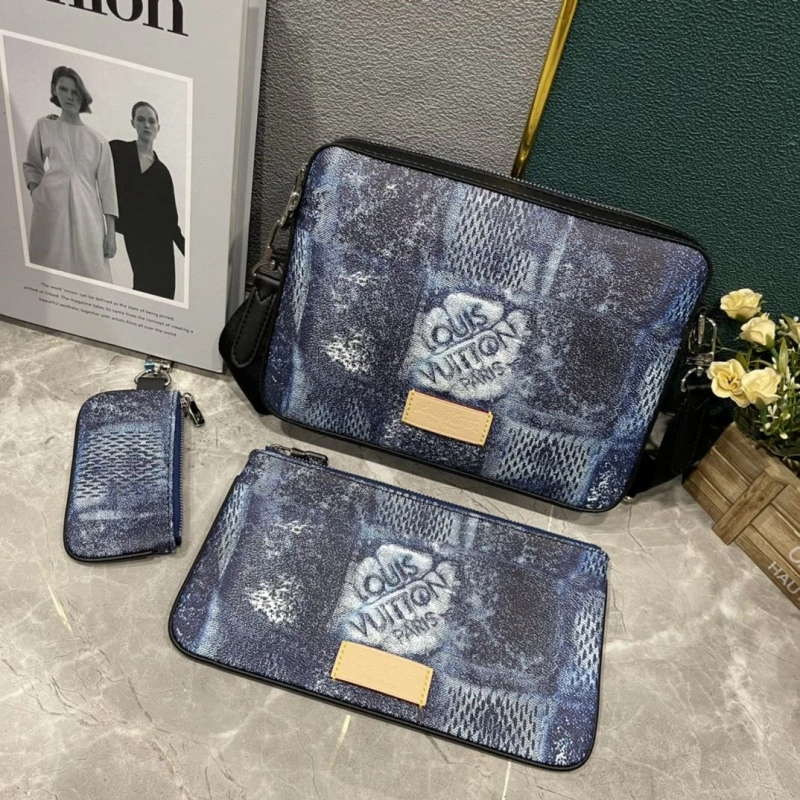 LV Satchel bags 4233H-1867