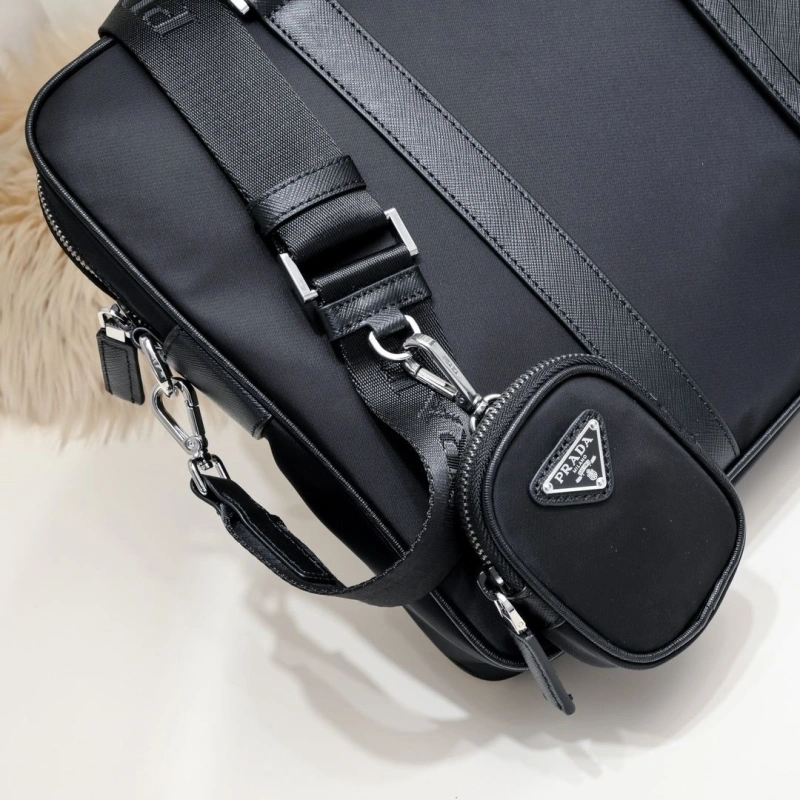 mens Pra*a briefcases 4288-0049