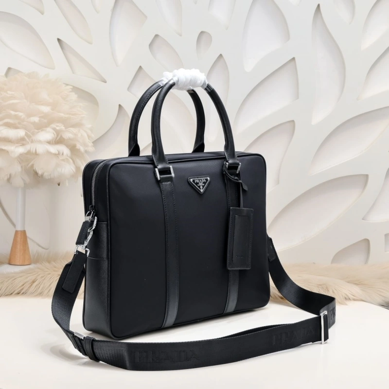 mens Pra*a briefcases 4288-0050