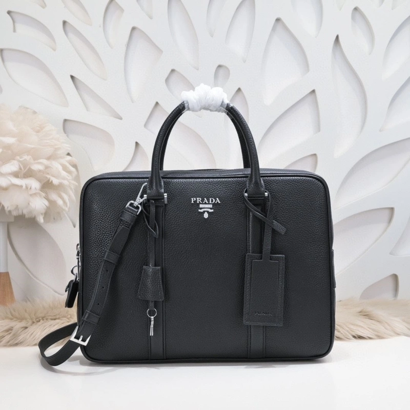 mens Pra*a briefcases 4288-0269