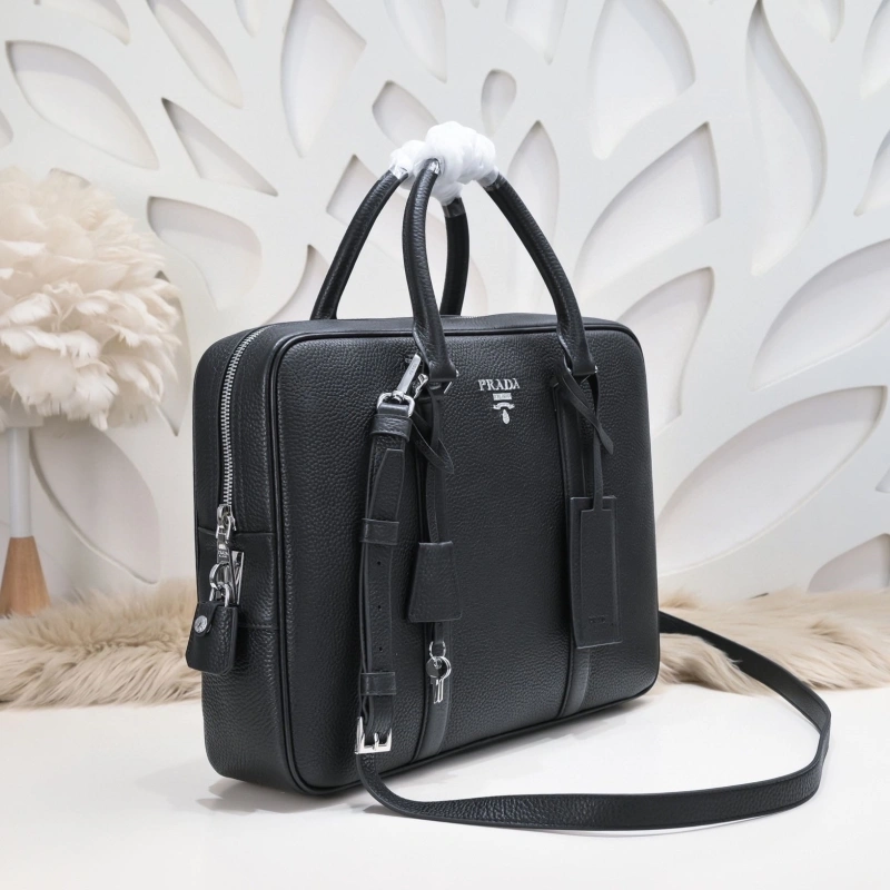 mens Pra*a briefcases 4288-0269